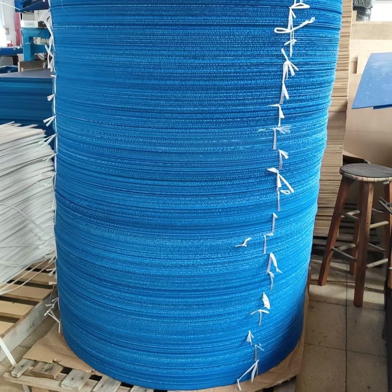 蓝色 PP 中空板卷材原料