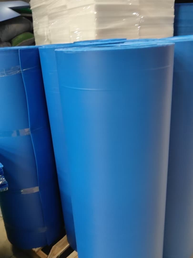 蓝色 PP 中空板卷材原料
