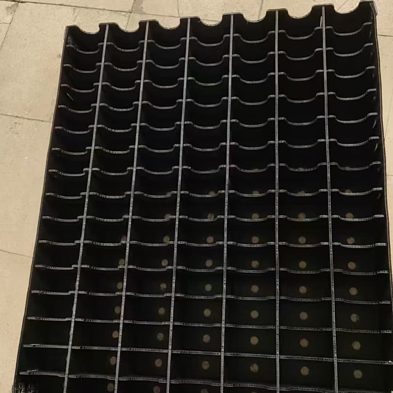 黑色 PP 中空板弧形卡位刀卡